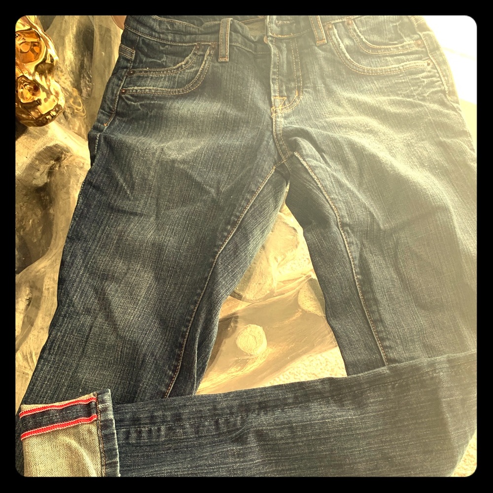 Bebe jeans cropped size 27